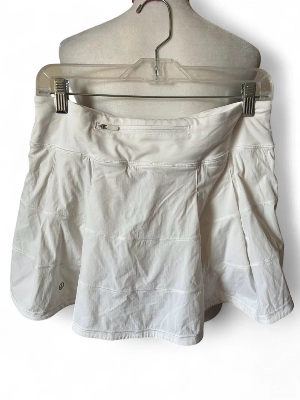 Lululemon White Athletic Tennis Golf Running Skort size 6